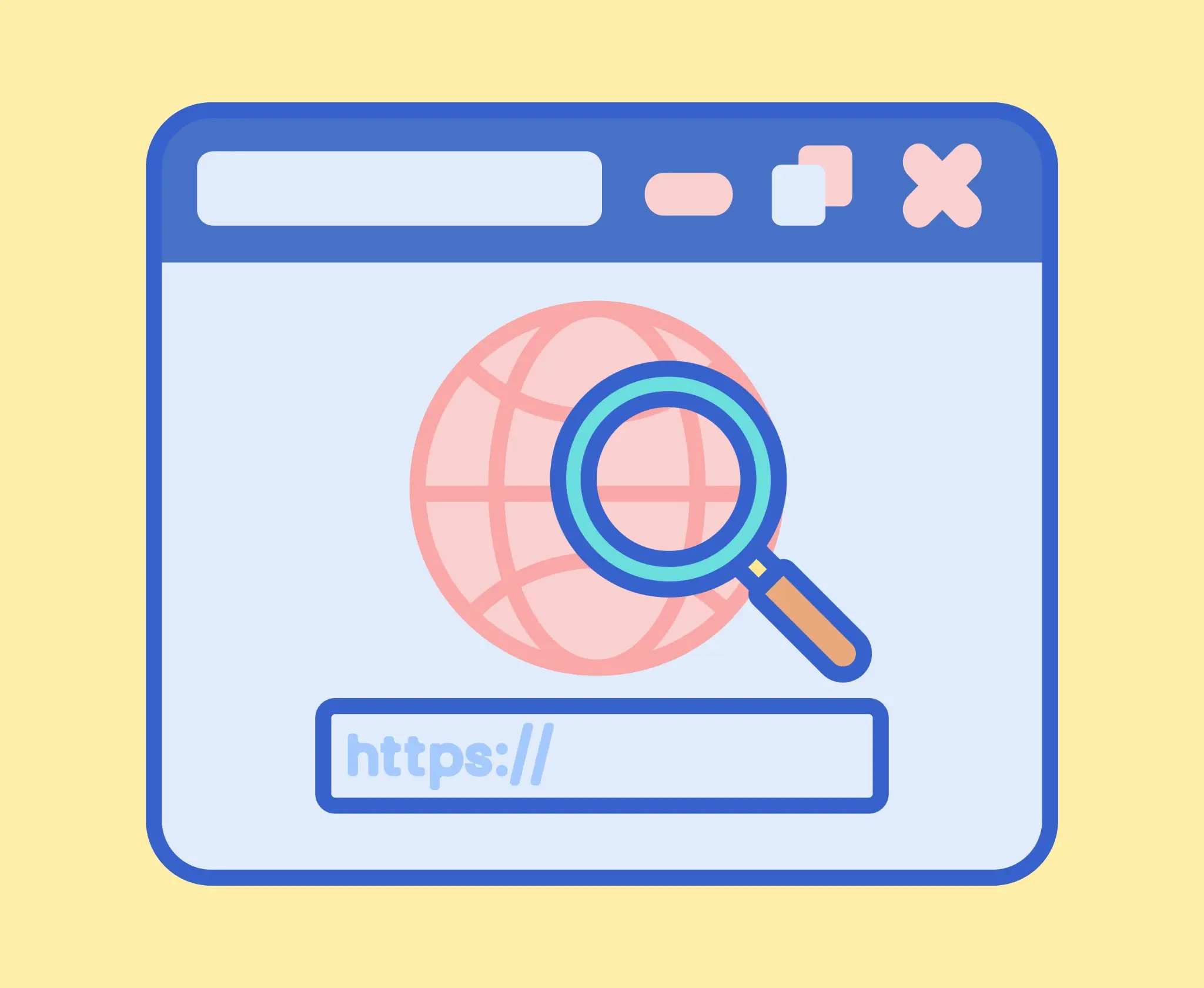 Domain name importance illustration